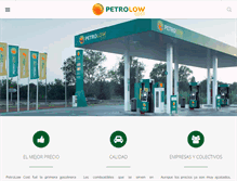 Tablet Screenshot of petrolowcost.com